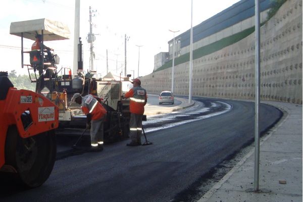 Obra Estrada Drº Cicero Borges - Barueri - SP